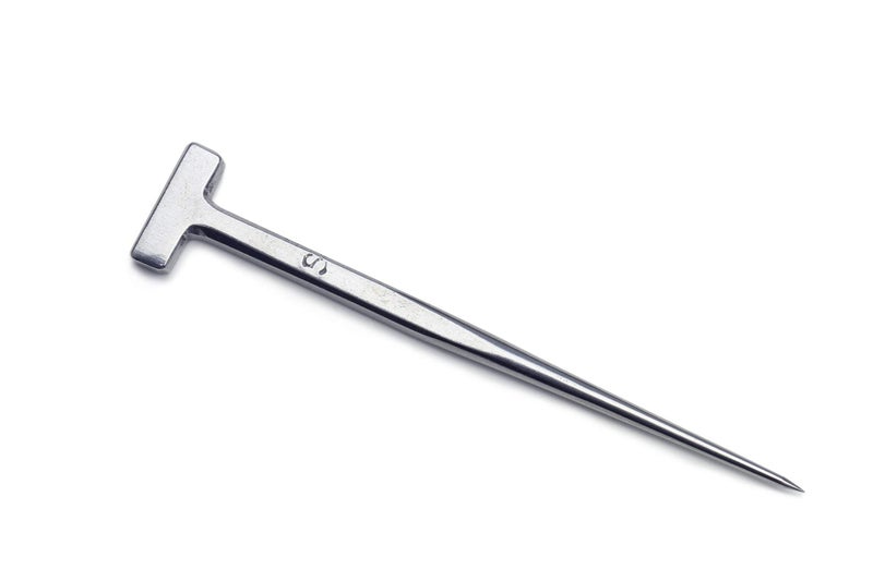 Yoshihiro Meuchi Eel Spike Stainless T-shape regular Made in Japan sushi chef tools - Image 1